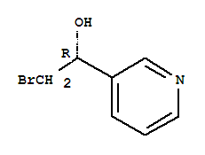 (1R)-2-bromo-1-(3-pyridinyl)ethanol Structure,391906-07-3Structure