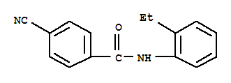 Benzamide,4-cyano-n-(2-ethylphenyl)-(9ci) Structure,392322-92-8Structure