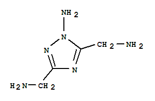 1H-1,2,4-triazole-3,5-dimethanamine,1-amino-(9ci) Structure,392328-15-3Structure