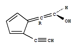 2-(2-Ethynyl-2,4-cyclopentadien-1-ylidene)ethenol Structure,393561-91-6Structure