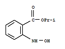 (9CI)-2-(羟基氨基)-苯甲酸 1-甲基乙酯结构式_393836-19-6结构式