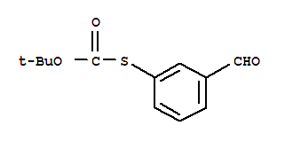 Thiocarbonic acid o-tert-butyl ester s-(3-formyl-phenyl) ester Structure,396725-72-7Structure