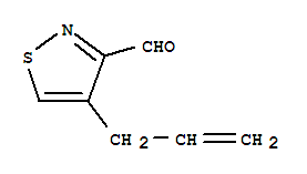 (9Ci)-4-(2-丙烯基)-3-异噻唑羧醛结构式_397329-26-9结构式