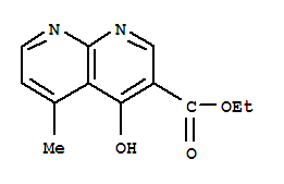 1,8-Naphthyridine-3-carboxylicacid,4-hydroxy-5-methyl-,ethylester(9ci) Structure,397845-42-0Structure