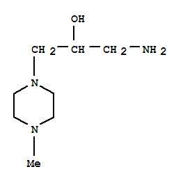 (9ci)--alpha--(氨基甲基)-4-甲基-1-哌嗪乙醇结构式_39849-48-4结构式