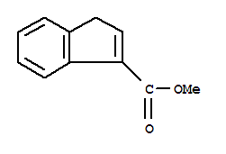 1H-茚-3-羧酸甲酯结构式_39891-79-7结构式