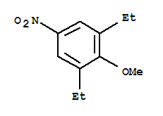 Benzene, 1,3-diethyl-2-methoxy-5-nitro-(9ci) Structure,401514-25-8Structure