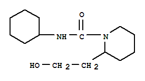 (9ci)-n-环己基-2-(2-羟基乙基)-1-哌啶羧酰胺结构式_401586-57-0结构式