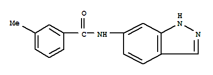 Benzamide, n-1h-indazol-6-yl-3-methyl-(9ci) Structure,401591-09-1Structure