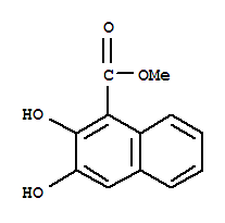 (9ci)-2,3-二羟基-1-萘羧酸甲酯结构式_401623-89-0结构式