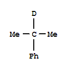 异丙苯-D1结构式_4019-54-9结构式