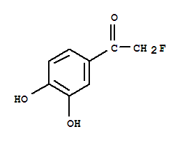 Ethanone, 1-(3,4-dihydroxyphenyl)-2-fluoro-(9ci) Structure,402-99-3Structure