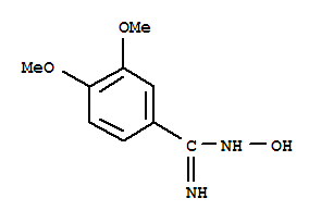 N-hydroxy-3,4-dimethoxy-benzamidine Structure,40312-16-1Structure