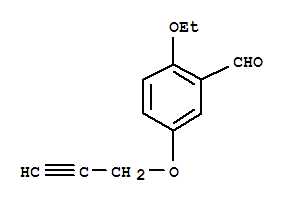 Benzaldehyde, 2-ethoxy-5-(2-propynyloxy)-(9ci) Structure,403507-41-5Structure