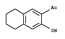 1-(3-Hydroxy-5,6,7,8-tetrahydro-naphthalen-2-yl)-ethanone Structure,40420-05-1Structure