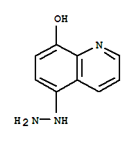 8-Quinolinol,5-hydrazino-(9ci) Structure,404377-55-5Structure