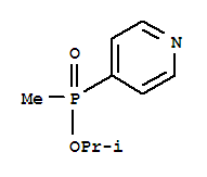 (9ci)-甲基-4-吡啶-, 1-甲基乙酯次膦酸结构式_404380-38-7结构式