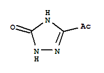 3H-1,2,4-triazol-3-one, 5-acetyl-1,2-dihydro-(9ci) Structure,404595-25-1Structure