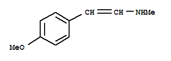 (9ci)-2-(4-甲氧基苯基)-n-甲基-乙胺结构式_404822-93-1结构式