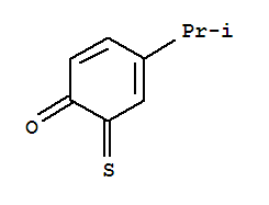 2,4-Cyclohexadien-1-one,4-(1-methylethyl)-6-thioxo-(9ci) Structure,405510-03-4Structure