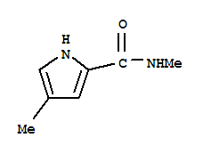 (9ci)-n,4-二甲基-1H-吡咯-2-羧酰胺结构式_40611-89-0结构式