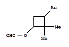 Ethanone, 1-[3-(formyloxy)-2,2-dimethylcyclobutyl]-(9ci) Structure,406933-85-5Structure