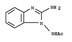 (9ci)-n-(2-氨基-1H-苯并咪唑-1-基)-乙酰胺结构式_40697-63-0结构式