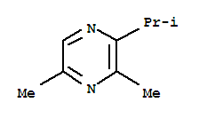 (9CI)-2,6-二甲基-3-(1-甲基乙基)-吡嗪结构式_40790-19-0结构式