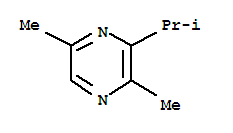 (9CI)-2,5-二甲基-3-(1-甲基乙基)-吡嗪结构式_40790-20-3结构式