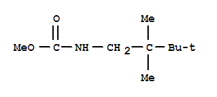 (9ci)-(2,2,3,3-四甲基丁基)-氨基甲酸甲酯结构式_409315-20-4结构式