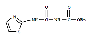 (9ci)-[(2-噻唑氨基)羰基]-氨基甲酸乙酯结构式_41227-91-2结构式
