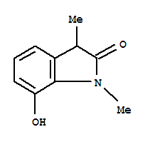 2H-indol-2-one,1,3-dihydro-7-hydroxy-1,3-dimethyl-(9ci) Structure,412283-83-1Structure