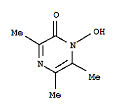 2(1H)-pyrazinone, 1-hydroxy-3,5,6-trimethyl- Structure,412341-27-6Structure