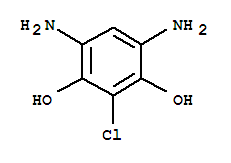 1,3-Benzenediol, 4,6-diamino-2-chloro- Structure,412914-87-5Structure