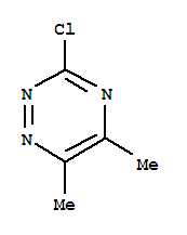 1,2,4-Triazine,3-chloro-5,6-dimethyl-(9ci) Structure,412923-53-6Structure