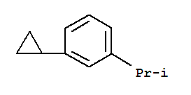 Benzene, 1-cyclopropyl-3-(1-methylethyl)-(9ci) Structure,41380-88-5Structure