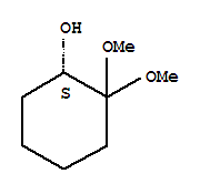 Cyclohexanol, 2,2-dimethoxy-, (1s)-(9ci)Structure,415679-41-3Structure Cyclohexanol, 2,2-dimethoxy-, (1s)-(9ci) Structure,415679-41-3Structure