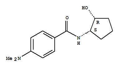 Benzamide, 4-(dimethylamino)-n-[(1s,2r)-2-hydroxycyclopentyl]-(9ci) Structure,415693-17-3Structure