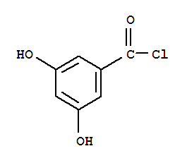 (9ci)-3,5-二羟基-苯甲酰氯结构式_41696-97-3结构式
