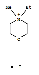 碘化N-甲基,乙基吗啉结构式_4186-70-3结构式