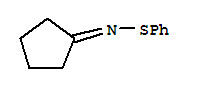 Benzenesulfenamide, n-cyclopentylidene-(9ci) Structure,422314-65-6Structure