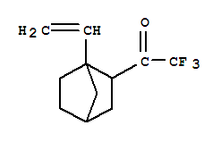 Ethanone, 1-(1-ethenylbicyclo[2.2.1]hept-2-yl)-2,2,2-trifluoro-(9ci) Structure,424826-73-3Structure