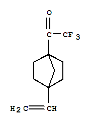 Ethanone, 1-(4-ethenylbicyclo[2.2.1]hept-1-yl)-2,2,2-trifluoro-(9ci) Structure,424826-94-8Structure