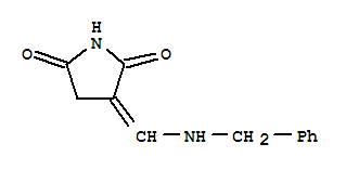 2,5-Pyrrolidinedione, 3-[[(phenylmethyl)amino]methylene]-(9ci) Structure,425399-41-3Structure