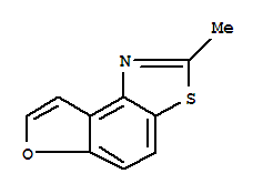 (9ci)-2-甲基-呋喃并[3,2-e]苯并噻唑结构式_425429-33-0结构式