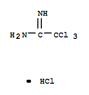 2,2,2-Trichloroethanimidamide hydrochloride Structure,42563-97-3Structure