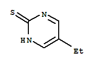 2(1H)-pyrimidinethione, 5-ethyl-(9ci) Structure,42783-65-3Structure