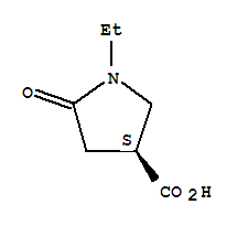 (3s)-(9ci)-1-乙基-5-氧代-3-吡咯烷羧酸结构式_428518-38-1结构式