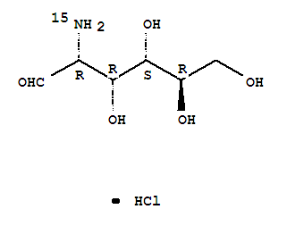 D-glucosamine-15n hydrochloride Structure,42927-60-6Structure