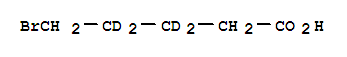 5-Bromopentanoic-3,3,4,4-d4 acid Structure,42932-62-7Structure